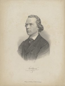 Portret van de pianist en componist Carl Heinrich Carsten Reinecke 1824-1910, ca. 1850