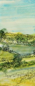 Landschap door Brenda Brin Booker