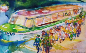 De Boottocht, 1989 door Brenda Brin Booker