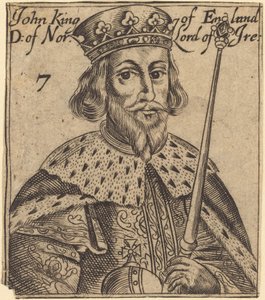 Jan, Koning van Engeland door British 17th Century