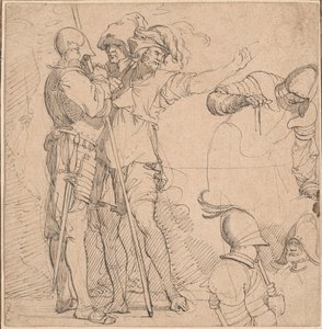 Capriccio Afgeleid van Salvator Rosa