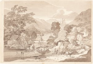 Een Bergachtig Landschap