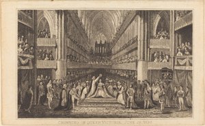 Kroning van Koningin Victoria, 28 juni 1838 [rechterhelft]