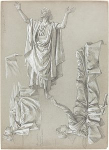 Studies voor de Opwekking van de Dochter van Jairus door British 19th Century