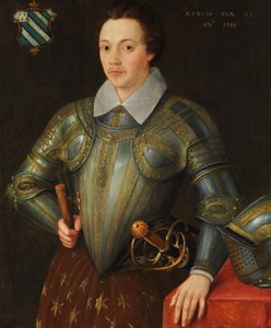 Sir John Shurley van Isfield door British Painter