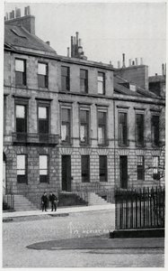 17, Heriot Row, huis van Robert Louis Stevenson en zijn familie in Edinburgh door British Photographer