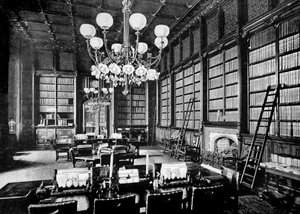 Bibliotheek van het Lagerhuis, Londen, 1890