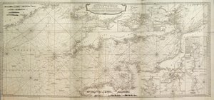 Een nieuwe hydrografische kaart van het Britse Kanaal, met een deel van de Atlantische Oceaan tot aan Kaap Clear, verbeterd van de grote kaart van wijlen Thomas Jeffery