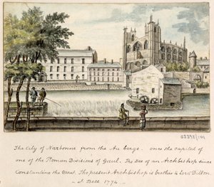 Een reeks schetsen, uitzichten in Groot-Brittannië, het Continent en Amerika 1772-1778 door British School