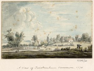Een reeks schetsen, uitzichten in Groot-Brittannië, het Continent en Amerika 1772-1778 (aquarel)