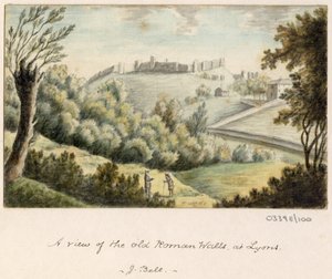 Een reeks schetsen, uitzichten in Groot-Brittannië, het Continent en Amerika 1772-1778 (aquarel)