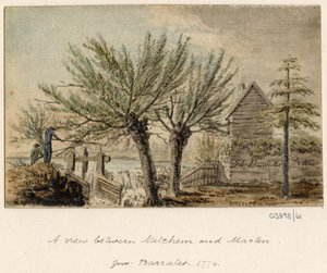 Een reeks schetsen, uitzichten in Groot-Brittannië, het Continent en Amerika 1772-1778 (aquarel)