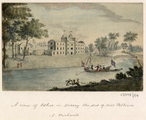 Een reeks schetsen, uitzichten in Groot-Brittannië, het Continent en Amerika 1772-1778 (aquarel) door British School
