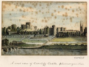Een reeks schetsen, uitzichten in Groot-Brittannië, het Continent en Amerika 1772-1778 (aquarel) door British School