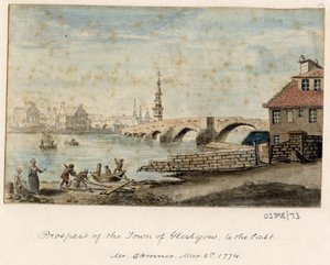 Een reeks schetsen, uitzichten in Groot-Brittannië, het Continent en Amerika 1772-1778 door British School