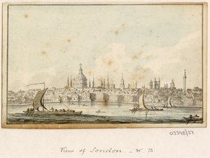 Een reeks schetsen, uitzichten in Groot-Brittannië, het Continent en Amerika 1772-1778 door British School