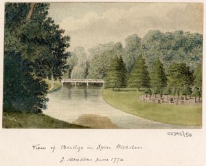 Een reeks schetsen, uitzichten in Groot-Brittannië, het Continent en Amerika 1772-1778 door British School