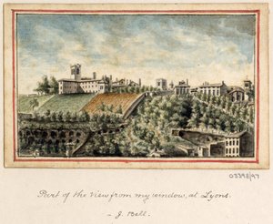 Een reeks schetsen, uitzichten in Groot-Brittannië, het Continent en Amerika 1772-1778 door British School