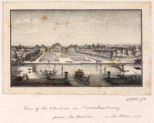 Een reeks schetsen, uitzichten in Groot-Brittannië, het Continent en Amerika 1772-1778 door British School