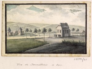 Een reeks schetsen, uitzichten in Groot-Brittannië, het Continent en Amerika 1772-1778 door British School