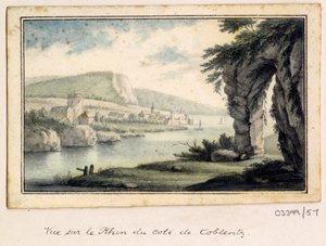 Een reeks schetsen, uitzichten in Groot-Brittannië, het Continent en Amerika 1772-1778 door British School