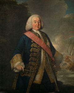 Admiraal Sir William Rowley door British School