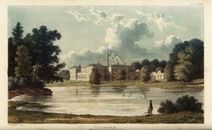 Clumber Park, Nottinghamshire, zetel van de Hertog van Newcastle door British School
