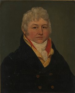 Commandant John Parson (1770-1841) van de Oost-Indische Compagnie door British School