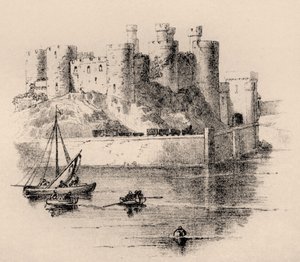 Conwy Kasteel door British School