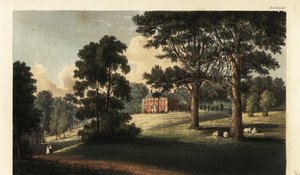East Cowes Castle, Isle of Wight, de zetel van architect John Nas door British School