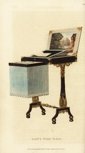 Elegante damestafel, Regency tijdperk
