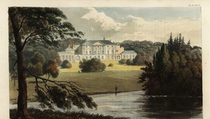 Enmore Castle, Somerset, de zetel van de 3e Graaf van Egmont door British School