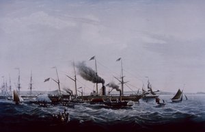 Great Western stoomschip, ontworpen door Brunel, voltooid in Bristol 1837