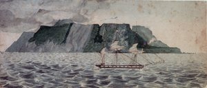 Eiland Tristan da Cunha, ca. 1825 door British School