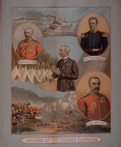 Leiders van de Soedan Campagne 1884-5
