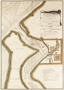 Kaart van de Hoogly-rivier, c.1777 door British School