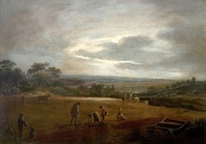 Ploegen en bonen zaaien