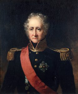 Portret van een admiraal, circa 1830