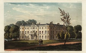 St. Jermain, Cornwall, de zetel van de Graaf St. Germain door British School