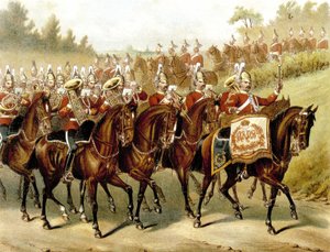 De 2e Dragoon Guards - in Harper