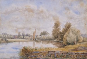 De Medway onder Maidstone door British School