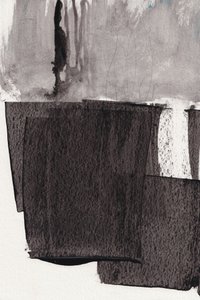 Scherp abstract contrast door Bronwyn Baker