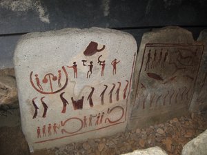 Het Koningsgraf bij Kivik Kungagraven, 1e helft van het 2e millennium v.Chr. door Bronze Age culture