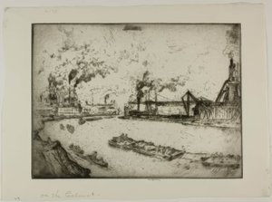 Op de Calumet door Bror Julius Olsson Nordfeldt