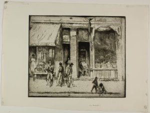 De roddels door Bror Julius Olsson Nordfeldt