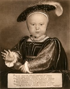 Prins Edward, later koning Edward VI, ca. 1540, 1902