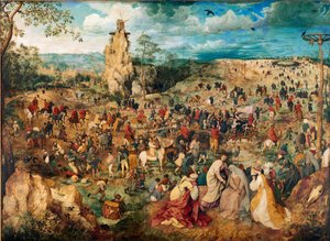 Christus draagt het kruis