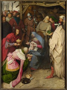De aanbidding der koningen, 1564 door Bruegel