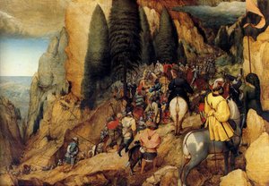 De Bekering van Sint Paulus door Bruegel