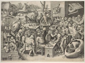 De heks van Malleghem door Bruegel